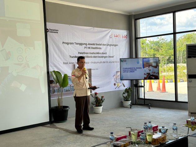 Dukung Pertumbuhan UMKM Sumatera Selatan, HK Realtindo Fasilitasi Pelatihan Fundamental Bisnis dan Keuangan untuk Tingkatkan Potensi UMKM Lokal