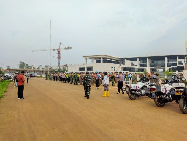 Proses Pengosongan Lahan UIII Berjalan Lancar