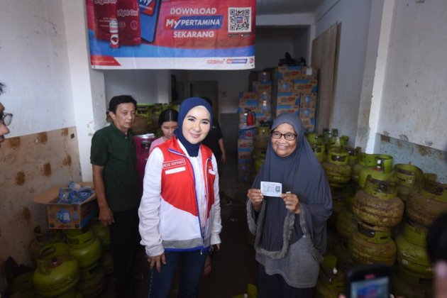 Dirut Pertamina Cek Langsung Penyaluran LPG 3 Kg di Wilayah Sumatera Selatan