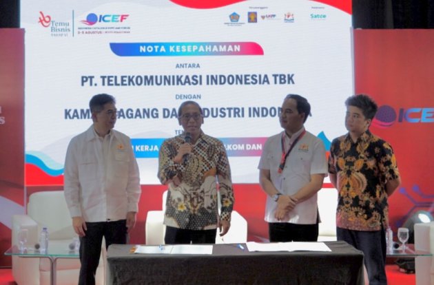 Dorong Ekonomi Digital, Telkom dan KADIN Sepakat Digitalisasikan UMKM