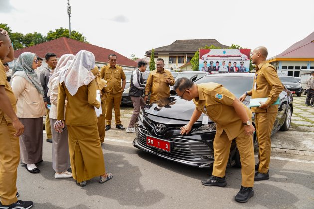 Pemkot Pangkalpinang Data Ulang Aset Kendaraan Dinas 