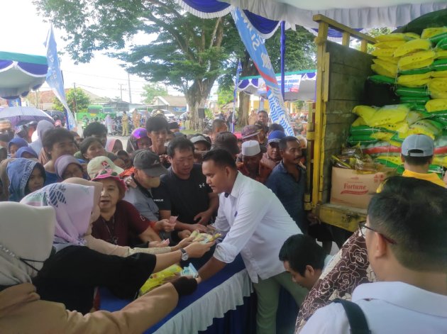 Tekan Inflasi, Pemkot Pangkalpinang Gandeng Bank Sumsel Babel Gelar Operasi Pasar Murah