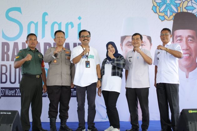 Dukung Program Safari Ramadhan BUMN 2024, PT PNM Bagi-Bagi 1.000 Paket Sembako Murah di Lampung