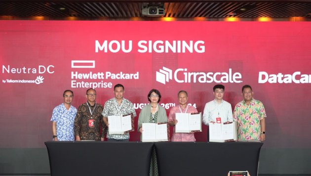 NeutraDC Jalin Kolaborasi Strategis dengan HPE, Cirrascale, dan DataCanvas Limited Perkuat AI-Ecosystem