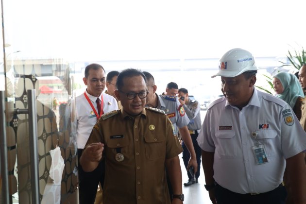 Kunjungan Kerja Pj Wali Kota Bekasi ke Transit Oriented Development LRT City Bekasi