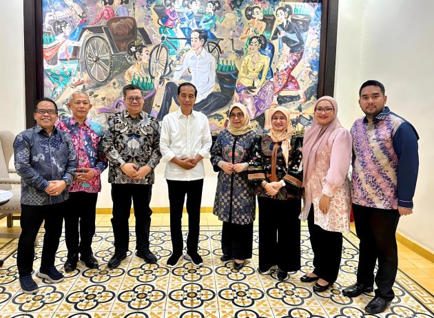 Presiden RI ke-7 Joko Widodo Terima Manfaat Pensiun  dan Tabungan Hari Tua dari TASPEN