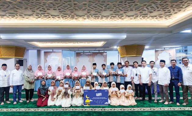 Ramadhan Berkah, BRI RO Surabaya Bagikan Santunan
