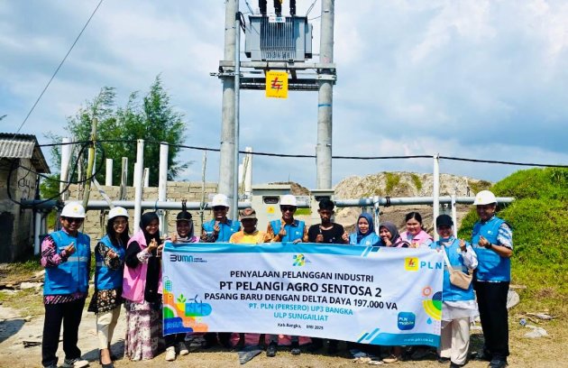 Dukung Produktivitas Sektor Perikanan, PLN UP3 Bangka Salurkan Listrik Andal untuk Pelaku Industri