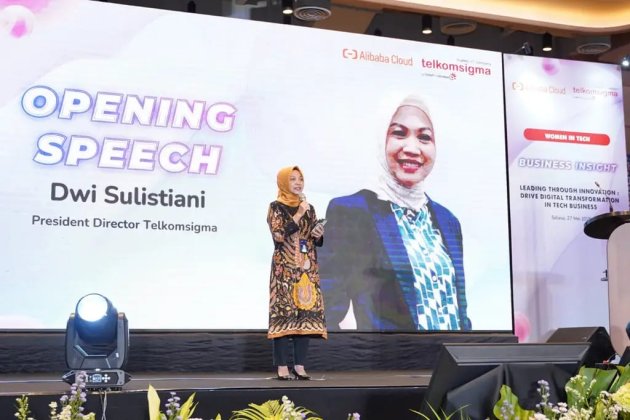 Telkomsigma Gandeng Alibaba Cloud Selenggarakan Event Women in Tech