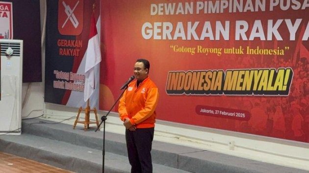 Anies Deklarasi Gerakan Rakyat, Kendaraan Pilpres 2029?
