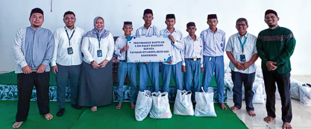 Pegadaian Salurkan Paket Sembako Ke 2 Yayasan Keagamaan