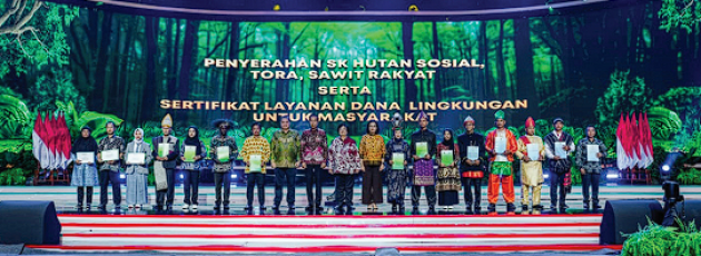 Presiden Jokowi Serahkan SK Tora Dan Hadiri Festival Like 2 Di JCC