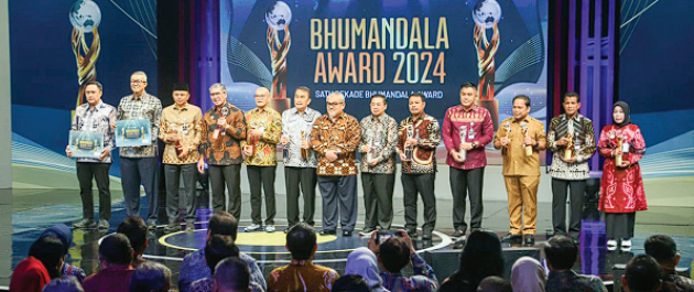 Terbaik dalam Pemanfaatan Jaringan Pemkot Sabet Dua Award Dari BIG