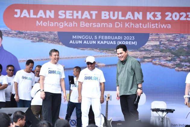 Erick Thohir dan Bulan K3