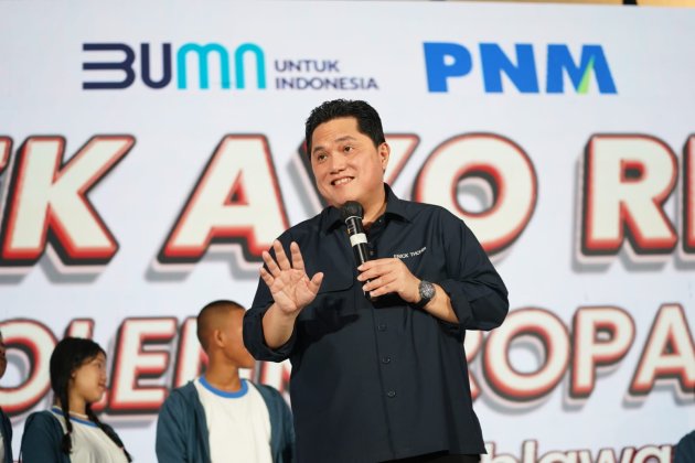 Erick Thohir Apresiasi Program PNM Mekaar Inisiasi Presiden Jokowi