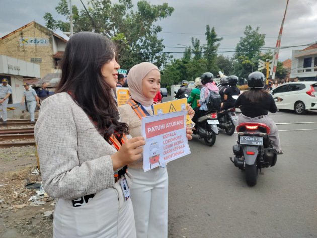 Tingkatkan Keselamatan, KAI Bersama Stakeholders Lakukan Sosialisasi Seputar 