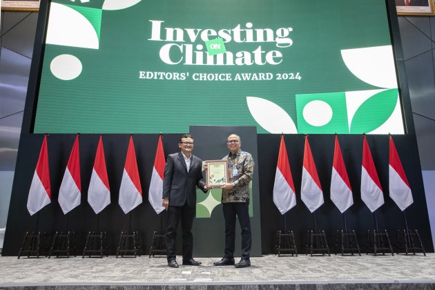 Bank BJB Raih Dua Penghargaan di Ajang Investing on Climate Awards 2024