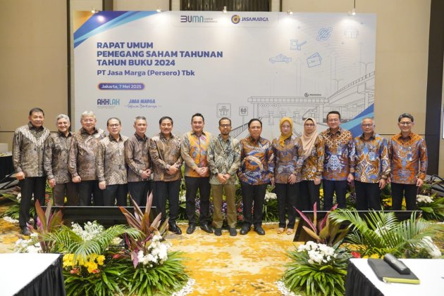 Laporkan Kinerja Positif, RUPST 2025 Jasa Marga Bagi Dividen Rp 1,13 Triliun