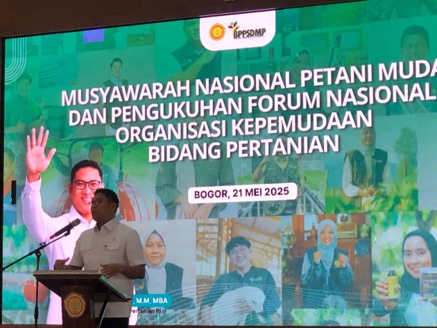 Forum Nasional Petani Muda Diresmikan, Wamentan Tegaskan Peran Strategis Generasi Muda dalam Swasembada Pangan