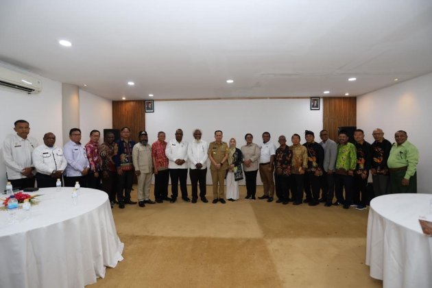 Tokoh Agama dan Tokoh Adat Beri Dukungan dan Apresiasi Pj Gubernur Papua Agus Fatoni