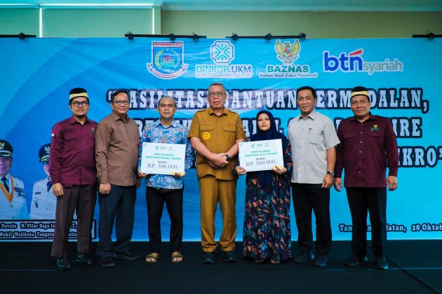 Pemkot Tangsel Gairahkan UMKM Lewat Bantuan Modal dan Sertifikasi Halal Gratis