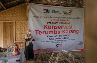 Telkom Konsisten Dukung Penanggulangan Perubahan Iklim Melalui Program Reboisasi dan Konservasi