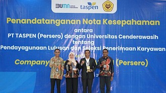 Buka Kesempatan Berkarir Untuk Talenta Indonesia Timur,  TASPEN Jalin Kerja Sama dengan Universitas Cendrawasih