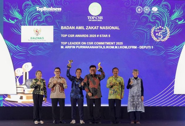 BAZNAS Raih CSR Awards 2025