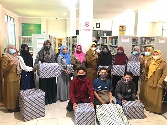 Sering Kunjungi Perpustakaan Umum Daerah Kabupaten Banjar, Pengunjung Dapat Doorprize