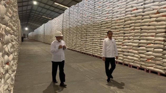 BULOG : STOK BERAS NASIONAL AMAN CAPAI 1 JUTA TON