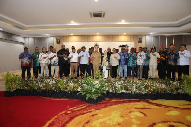 Tokoh Adat Dukung Penuh Pj Gubernur Papua Agus Fatoni