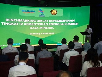 Benchmarking Peserta Diklat Kepemimpinan Tingkat IV Kementerian ESDM ke PT LEN Industri