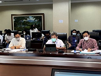 Direktur Teknik Pelindo IV Hadiri Rakor Lanjutan Pembangunan PSN