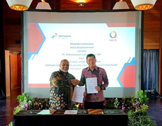 PGN Subholding Gas Pertamina dan National Energy Solutions Kerjasama Pengembangan Infrastruktur & Komersialisasi Mini LNG di Berau dan Sumenep