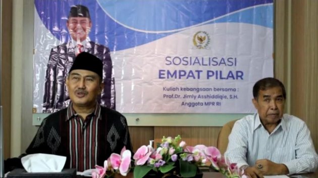 SOSIALISASI EMPAT PILAR MPR, PROF JIMLY SAMPAIKAN NUANSA HIJAU UNDANG-UNDANG DASAR NEGARA REPUBLIK INDONESIA TAHUN 1945