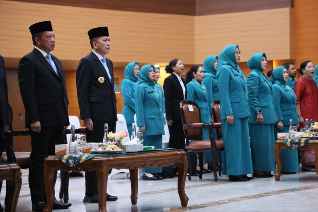 Tyas A. Fatoni Dilantik Jadi Pj Ketua TP PKK Provinsi Papua