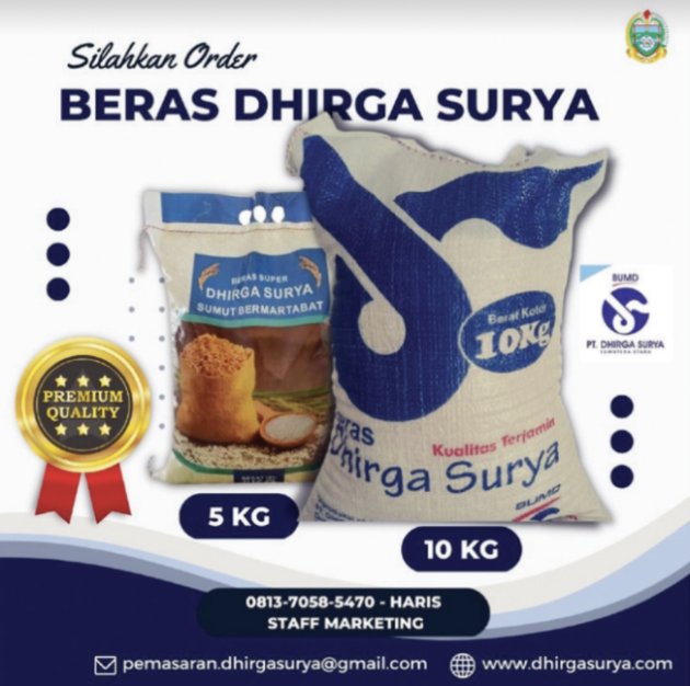 Jalur Beras Transformasi Bisnis Dhirga Surya