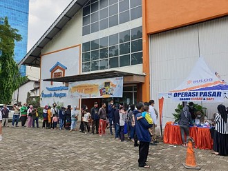 BULOG GELAR KEMBALI OPERASI PASAR DAGING BEKU JELANG LEBARAN