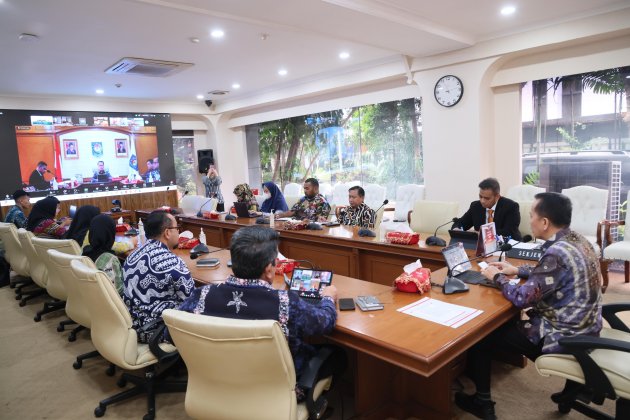 Ditjen Keuangan Daerah  Kemendagri Lakukan Evaluasi Perubahan APBD TA 2025 Provinsi Sulawesi Utara