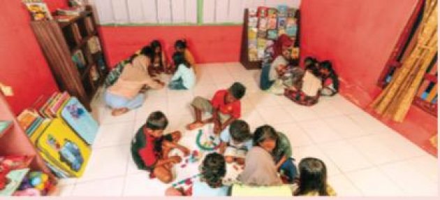 Rumah Belajar Komunitas, PT Gane Tambang Sentosa Hadirkan Pelita Literasi di Pulau Obi