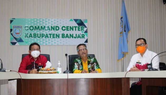 Nonton Bareng Debat Publik Calon Bupati Dan Wakil Bupati Banjar Tahun 2020