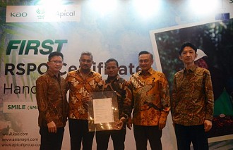 Kao, Apical & Asian Agri Rayakan PencapaianSertifikasi RSPO Pertama