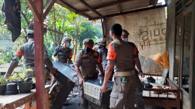 Pengosongan Lahan UIII Hari Kedua Rampung Tanpa Kendala