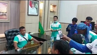 Polda Banten Amankan Enam Buruh Buntut Aksi Terobos Ruang Kerja Gubernur WH