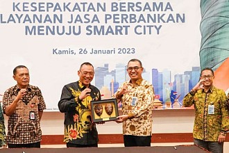 Perluas Digitalisasi Daerah, BNI dan Pemkot Cilegon Kerja Sama Layanan Perbankan dan Program Smart City