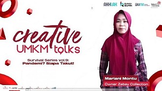 Creative UMKM Talks, Dukungan Telkom Motivasi UMKM Agar Tetap Bertahan di Era Pandemi