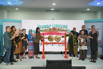 Dukung Produk UMKM Ramah Energi Go Global, Kementerian BUMN, PGN dan KAI Gelar Bazar UMKM di Sarinah