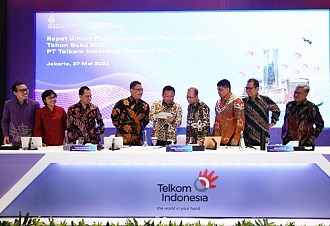 RUPST Telkom Tahun Buku 2021  Kinerja Telkom Solid, Bagikan Dividen Rp14,86 Triliun