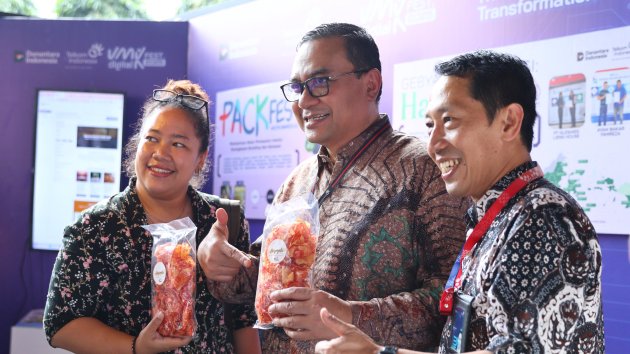 Resmi Buka UMK Digital Fest 2025, Telkom Pacu Semangat Go Digital untuk UMKM