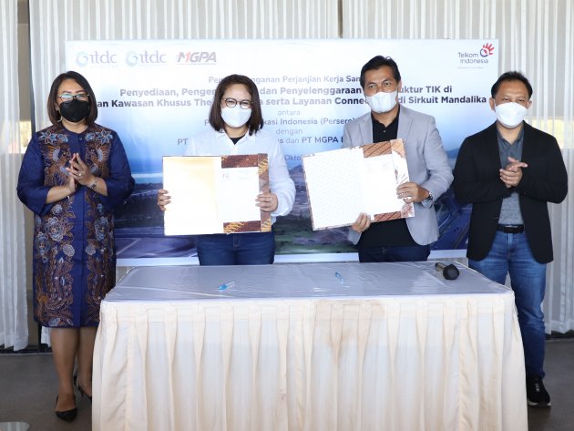 Telkom dan ITDC Siap Dukung Digitalisasi Mandalika Jadi Destinasi Wisata Kelas Dunia